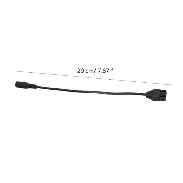 DC5521 til 4-pin stik kabel 4-pin computer PC-blæser strømkabel konverter