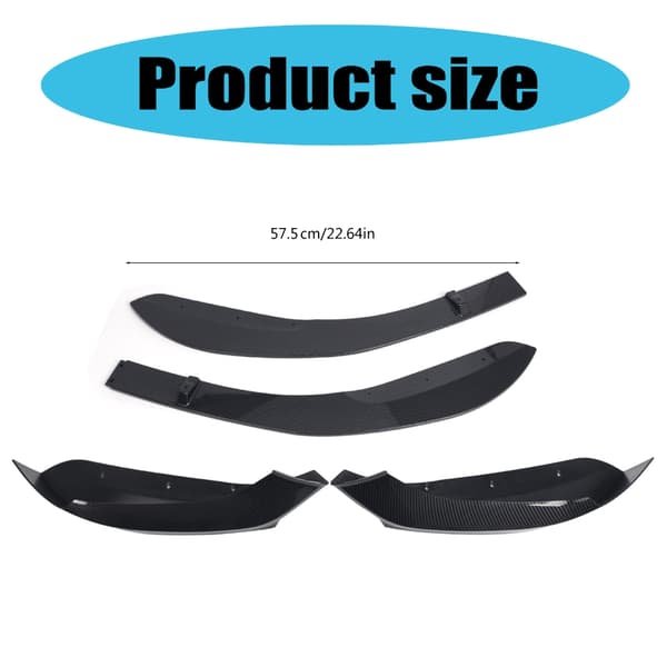 Frontfangerleppe Dekorasjoner Diffuser Splittere Finner for F20 2015 51118064581