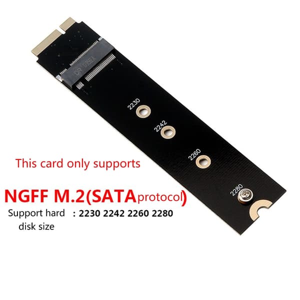 Højhastigheds 2012 A1465 A1466 til NGFF(M.2) Adapter til Computerbrugere