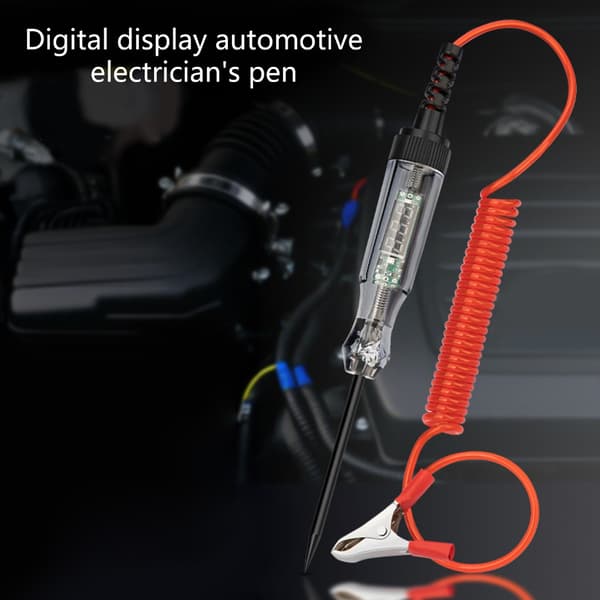 Isolert krets tester 5V-120V for bilbruk med digital skjerm