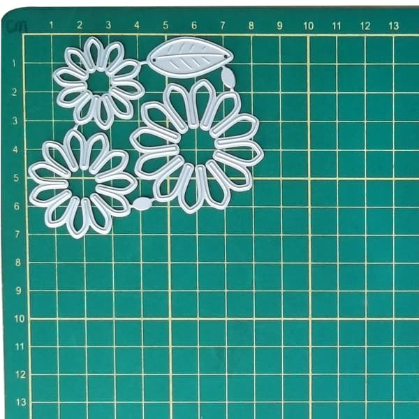 Blomsterblad Metall Kuttestanser Håndlaget Håndverk Barn Jenter Gutter