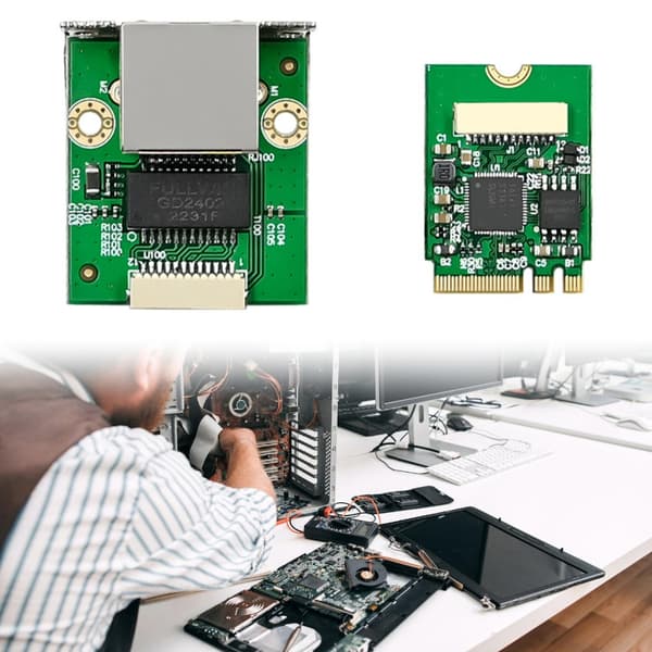 M.2 A+E Netværkskort 2.5Gbps Industriel Kontrolmodul I226 Chipsæt Til PC