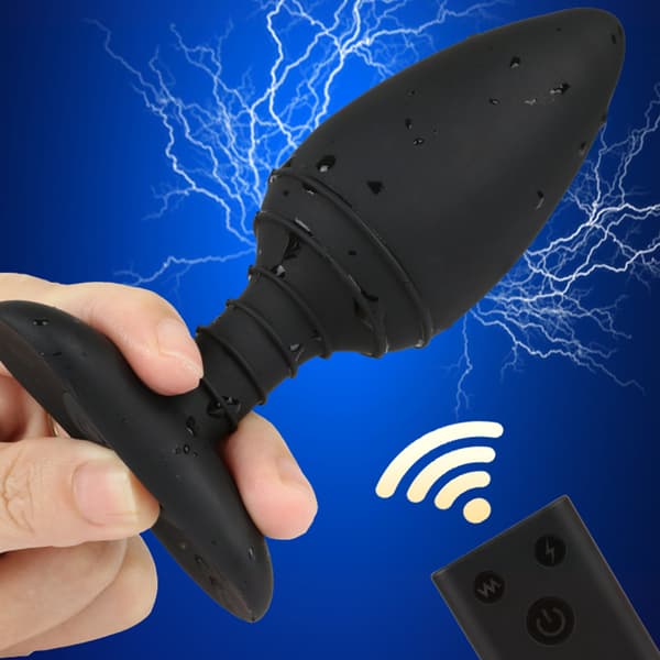 Elektrochock Anal Massager Butt Plug Prostat Elektrisk Stimulering Anala Leksaker