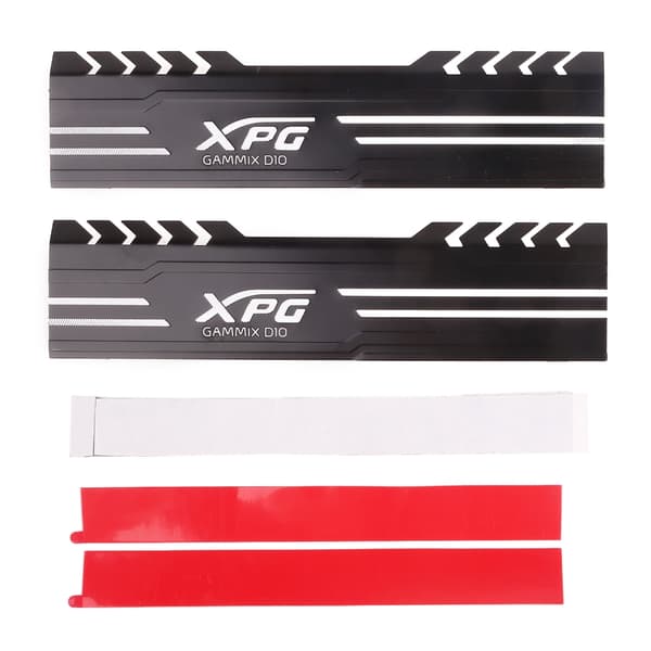 1 sæt RAM køleplade radiator køleplade køler til DDR2 DDR3 DDR4 stationær computer