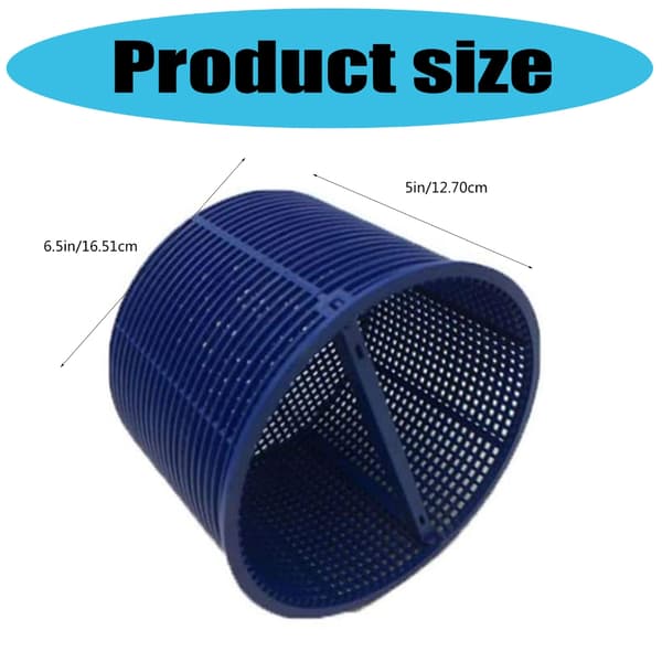 Hurtig installation skimmerkurv til SPX1082 B-152 SP1085 SP1086 blue