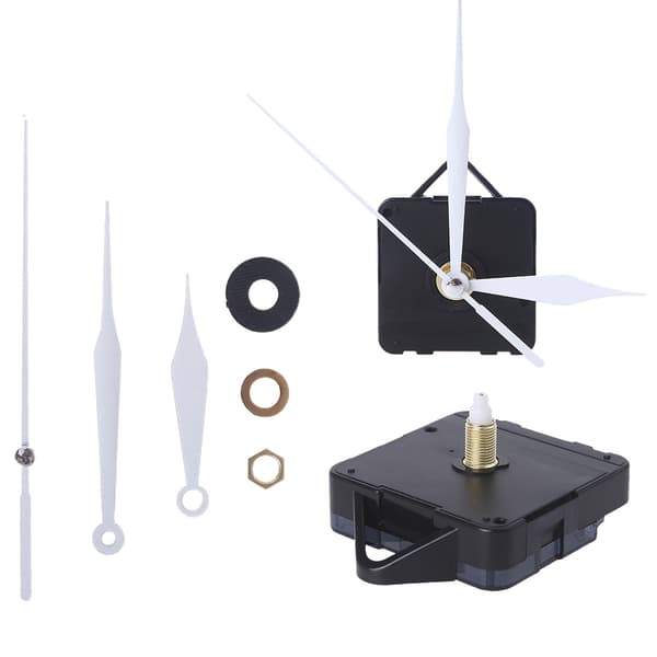 Quartz Väggklocka Motor Rörelsemekanism Batteridriven DIY Reparationsdelar Kit