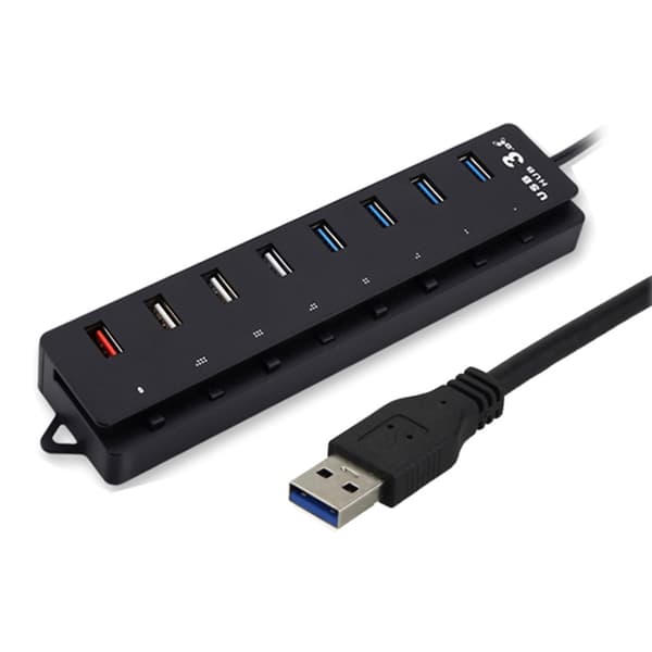 8 Port USB Hub USB 3.0 2.0 Hub Multi USB Port Hub USB Multiple Port Adapter
