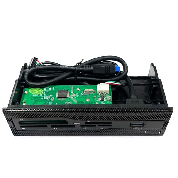 Frontpanel USB3.0 Kortlæser Hurtig Hastighed Intern Design til PC Kabinetter