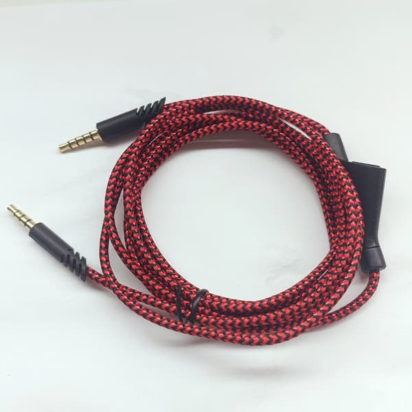 3,5 mm lydkabel, nylonflettet konstruksjon for A10 A40 A50TR MixAmp