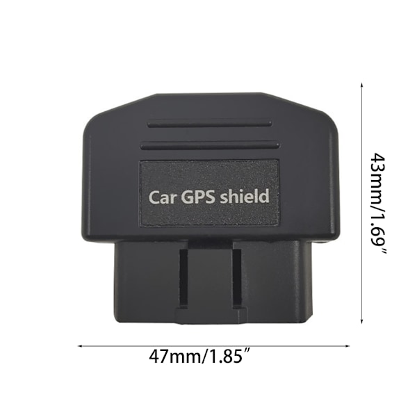 OBD GPS Anti-Tracking Adapter Bil Anti-Positionsadapter Reseintegritetsskydd