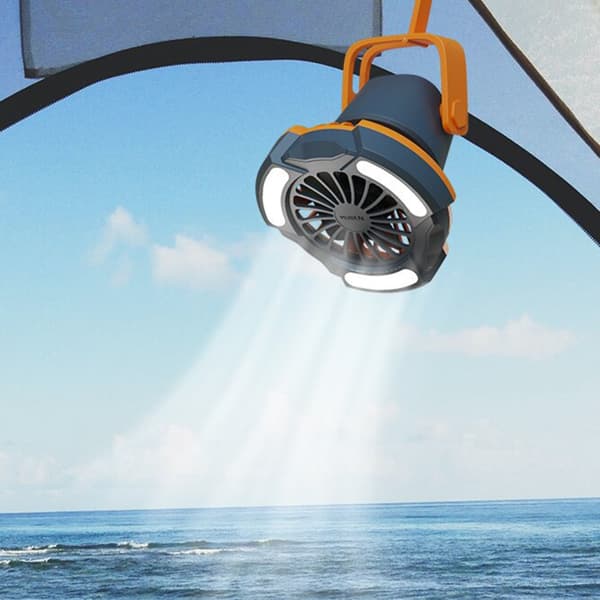 USB Ventilator Bordventilator Campingventilator med 3 Vindhastigheder til Udendørsentusiaster