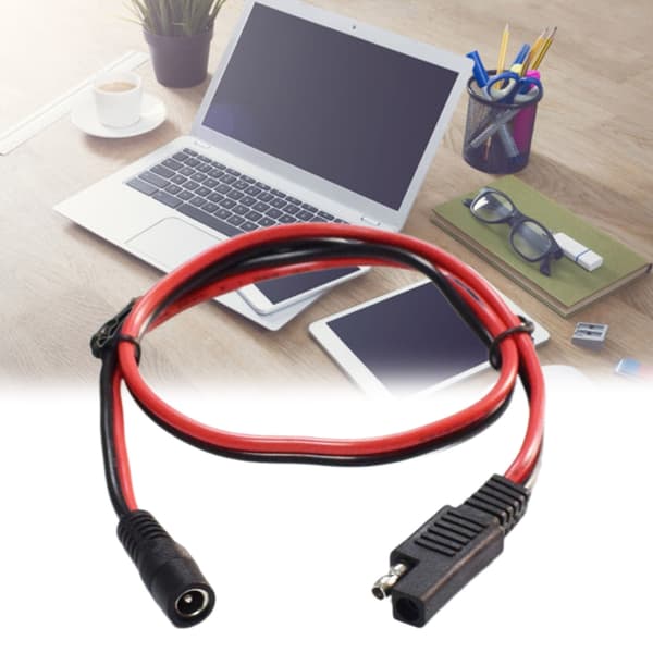 240W 20A Kraftige solenergiadaptere SAE til DC5.5x2.1 hunledning