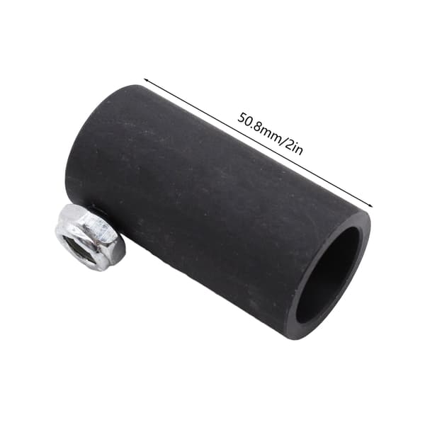 3/4\"-36 Splines till 3/4\" Rund Styrning Universal Knutförbindelse Svart