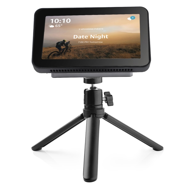 Stativ för Echo Show 5 Flexibelt stativ, justerbar hållare 360 grader roterbar för kontor i kök i sovrum och var som helst