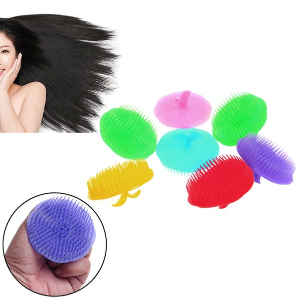 Schampo Hårbotten Dusch Kropp Tvätt Hår för Hälsa Massage Borste Kam