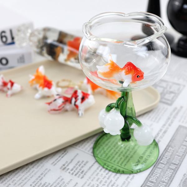 för Creative 3D Goldfish Lucky Bag Silikonform Form Harts Epoxi Form Jul Halloween Dekor Hem Ornam