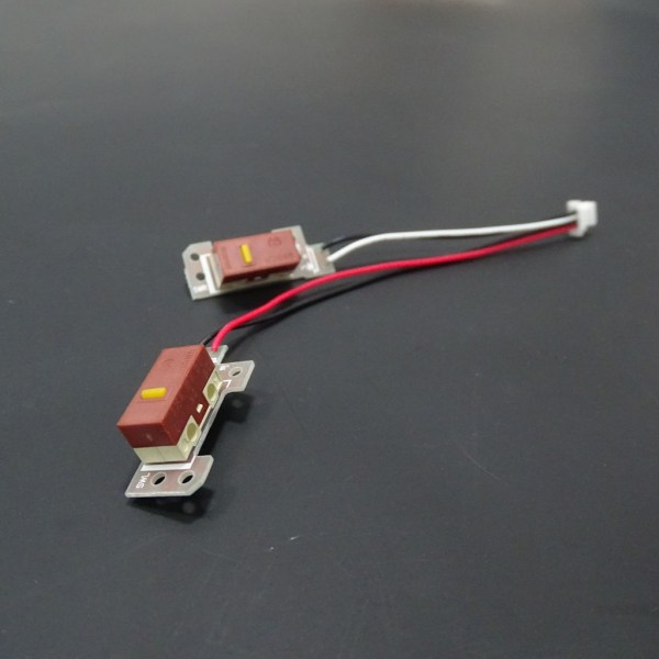 för Logitech G304 G305 Gaming Mouse Micro Switch Kretskortsenhet Vänster och höger knapp Reparationsdelar för små kort HUANO 20 million