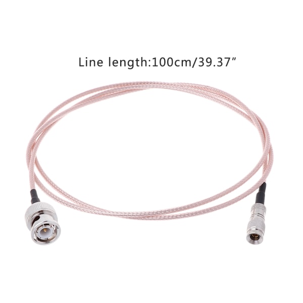DIN 1.0/2.3 Mini BNC till BNC hankontaktkabel RF RG179 för HD SDI 75ohm för B