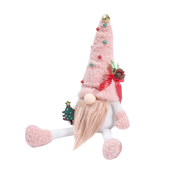 Julegnom Plys Julepynt Tomte Nisse Gnomer Juledekoration Svensk