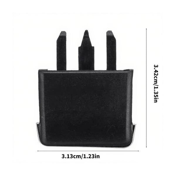 Hurtiginstallert HVAC Ventilretningsjusterer Luftkondisjoneringsventil Bladklips Black