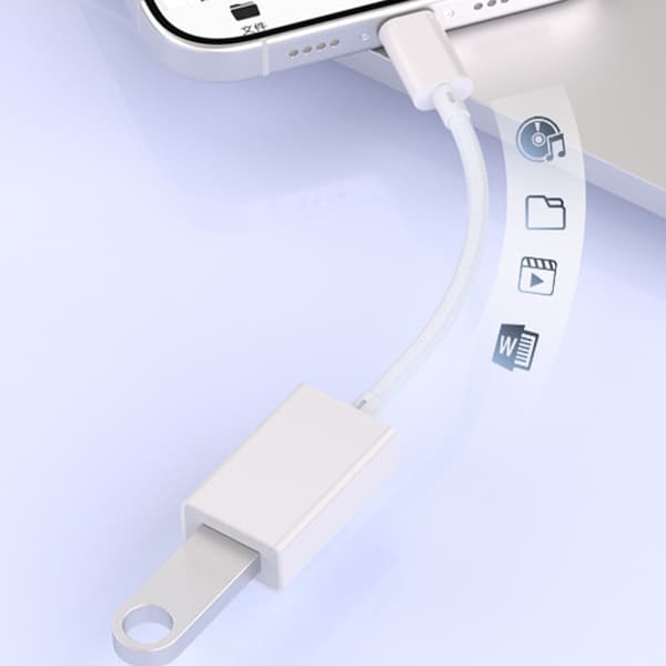 Vändbar Typ C USB-adapter för snabb data- och enhetsanslutning