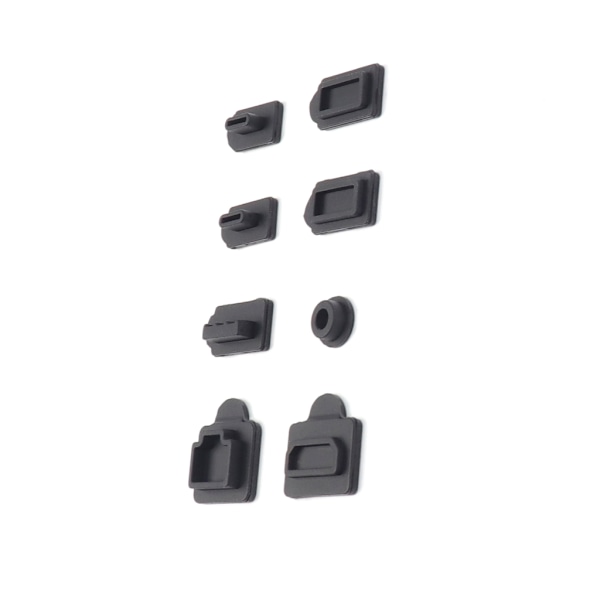 8st spelkonsol set Silikon dammpluggsats dammpluggpaket Håll din enhet ren Skyddad för PS5Slim