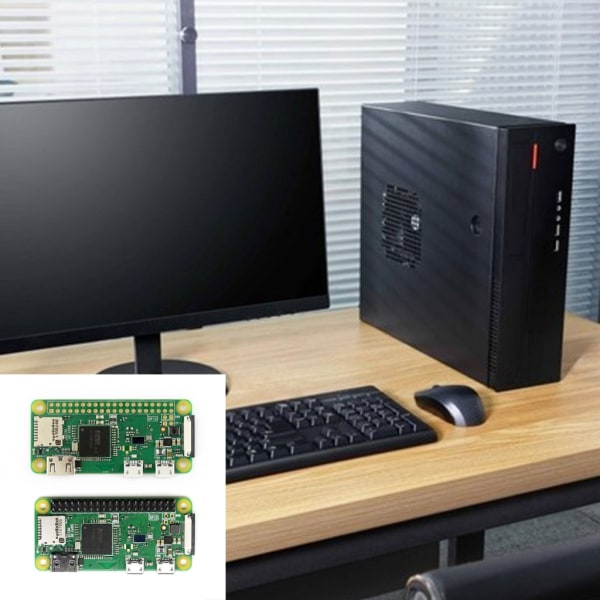 Kompakt för Raspberry Pi Zero W/WH WiFi Bluetooth utvecklingskort med trådlös anslutning för gör-det-själv-projekt A