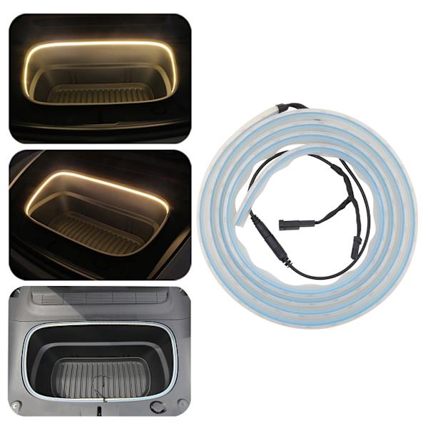 Vanntett LED-stripe for bagasjerom, fleksibel, enkel pluggforbindelse for /MY For Model 3
