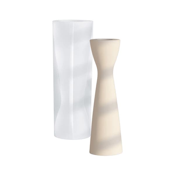 Silikonformar DIY Epoxihartsform Geometrisk Ljusstake Ljusformar