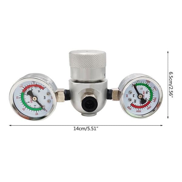 Trykkreguleringsventiler for kremfløtepatroner Tanktrykkregulator