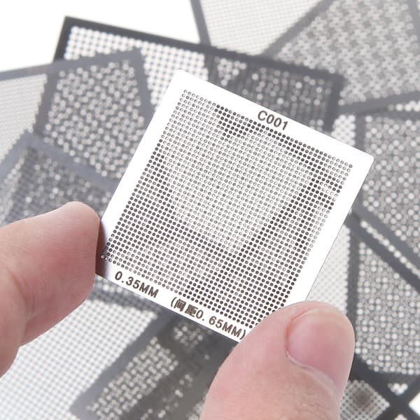 BGA Reballing Universal Stencilmall för reparation av datorns IC-chipdelar