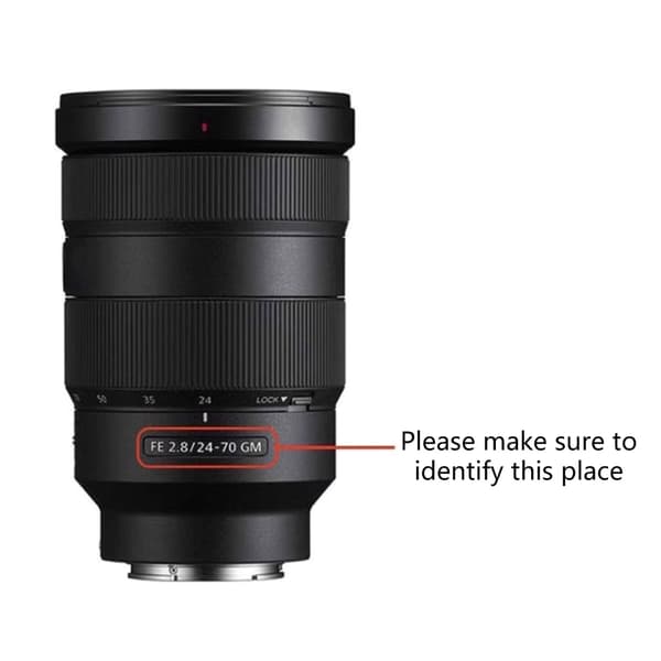 ALC-SH141 Vendbare Solblænder til FE 24-70mm F2.8 SEL2470GM Solblænder
