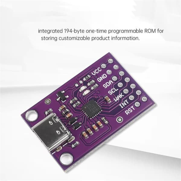 CP2112 Debug Board USB - SMBus-kommunikaatiomoduulin arviointisarjan anturit