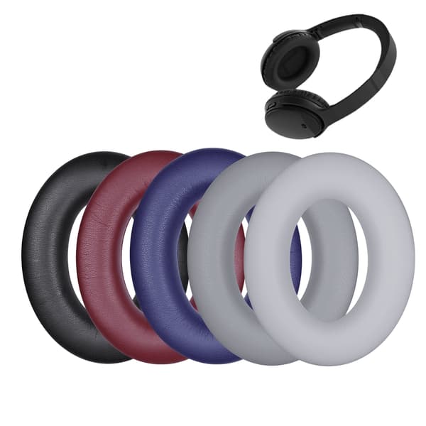 Ørepuder til hovedtelefoner, ørepuder til QC35-headset, ørekopper Gray