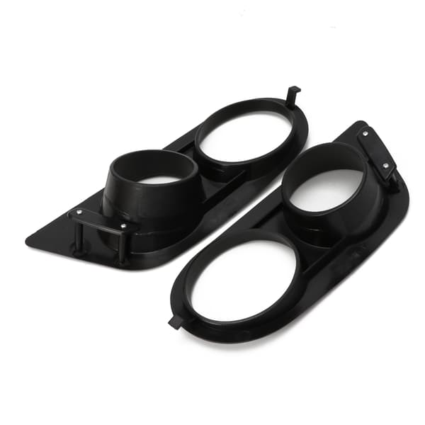 2 stk. Frontfanger Tåkelys Dobbel Hull Kanaldeksel for E46 M3 2001-2006