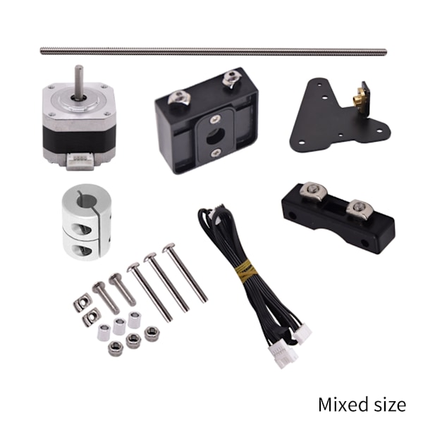 3D Printer Dobbelt Z-akse Føringsskrue med Steppermotor Kit til CR10/Ender3 3S Ender 3