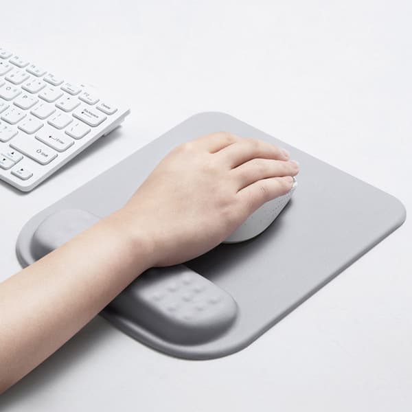 Tastatur Håndleddsstøttepute Myk Memory Foam Musematte Håndleddsstøttepute Deep Space Grey