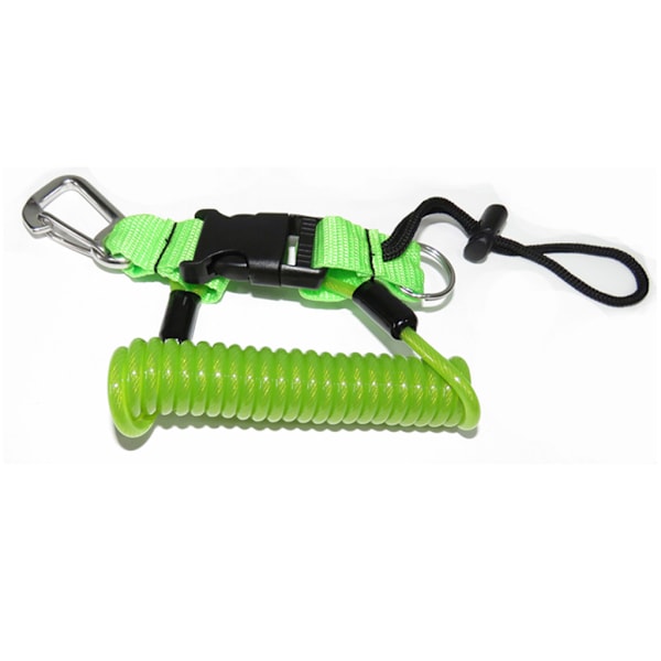 Undervattensdykning Snappy Snappy Spole Camera Light Torch Lanyard Clip Spänne Pink