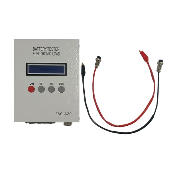 Batterikapacitetstester med LCD-display for nøjagtig måling