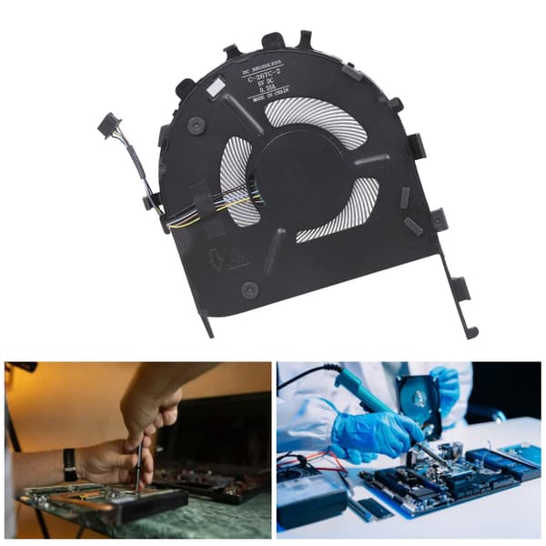 Bærbar CPU-køleventilator DC5V 0.5A 4Pin Radiator til E14 GEN1