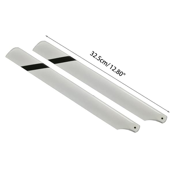Glasfiber Huvudrotorblad 325mm DIY Modifiering Glasfiberpropeller