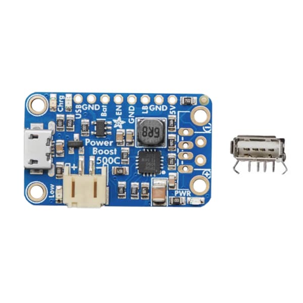 PowerBoost 500 Oplader Pålidelig Genopladelig 5V USB Boostere til Entusiaster
