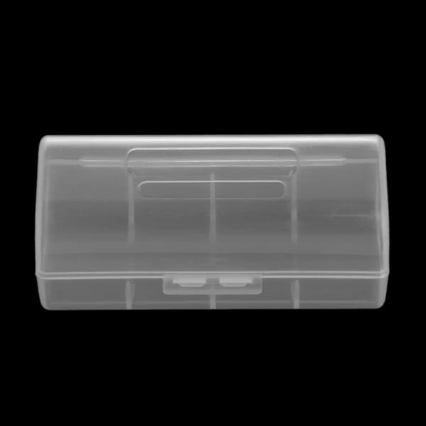 Transparent Plastlåda för Batteriförvaring för 1X 26650 B