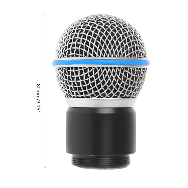 Trådlös mikrofon Handhållen MIC för huvudkapsel för Shure PGX 2 /PGX24 /Beta58