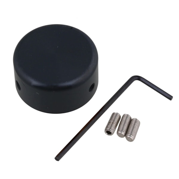 Elektrisk Gitar Effektpedal Topper Gitar Effekt Fotspikerhette med Innsettingsskruer Gitar Effekt Make Cap Metallknapper