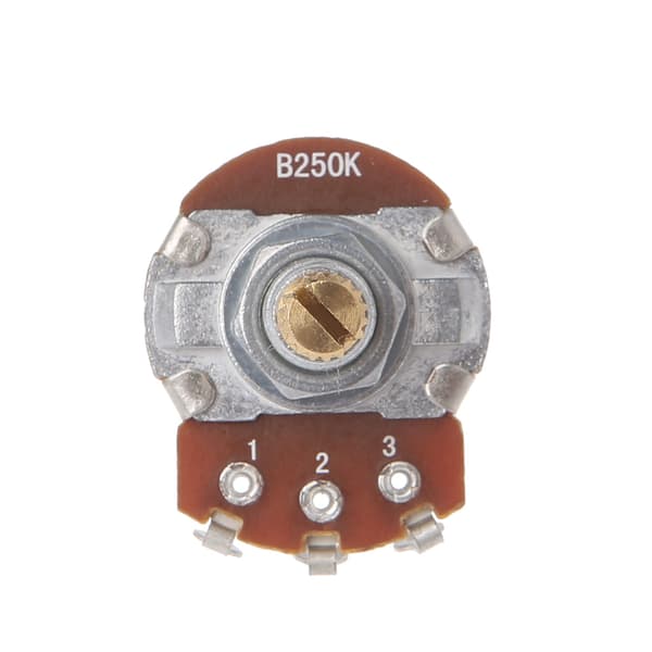 B250K Potentiometer Splined Pot Elgitarr Bas Effektförstärkare Ton Volym Del