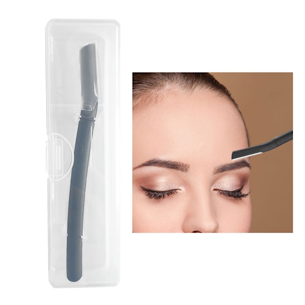 Ögonbryn-rakhyvel, mångsidig exfoliering-Dermaplaning-verktyg Ansikts-rakhyvlar Ögonbrynsformare med precisionsskydd Lätt att använda
