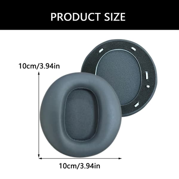 Øretelefon Øreputer Deksel Øreputer for Fit900NB Headset Ørevarmere White
