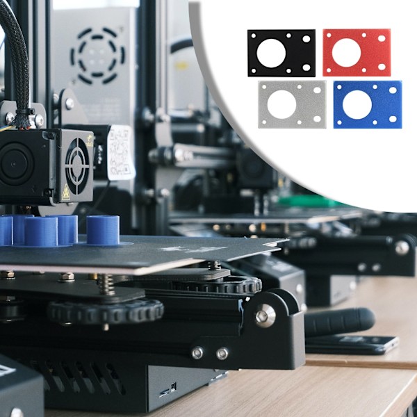 3D-skrivartillbehör 42 Stepper Motor Monteringsfäste Lämpligt För 2020 2040 Red
