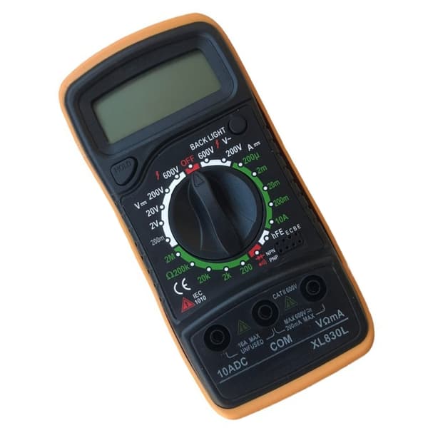 Digital Multimeter Voltmeter Amperemeter Ohmmeter Spänning Ström Ohm Testare
